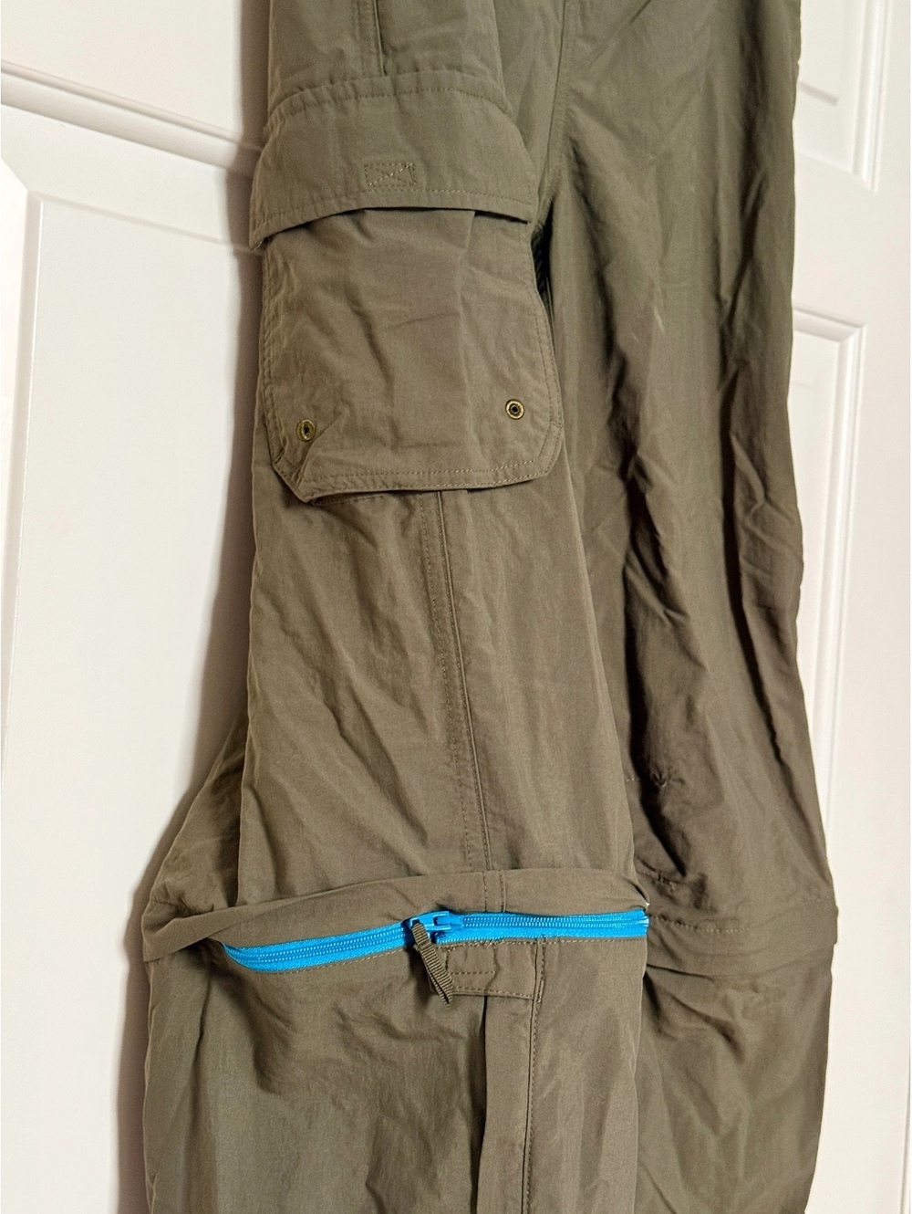 REI Co-op Sahara Convertible Hiking Pants Kids Shaded Olive UPF 50+